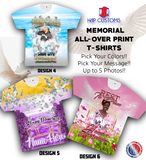 RIP Memorial 3D All-Over Printed T-Shirt